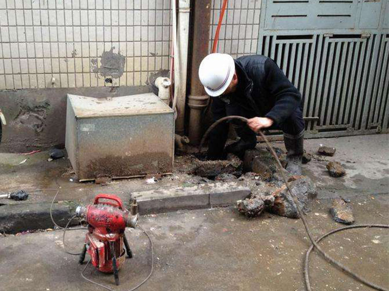 百色疏通下水道-洗菜池疏通