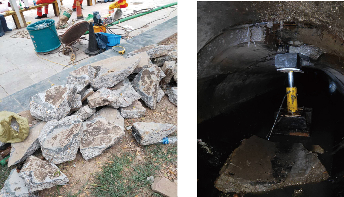 百色管道预处理